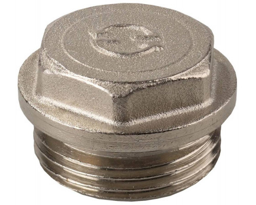GENERAL FITTINGS 1/2", 6-ти гранная головка с прижимной шайбой, "наружная резьба" заглушка 51100-1/2