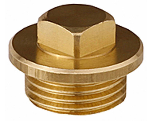 GENERAL FITTINGS 3/4", 6-ти гранная головка с прижимной шайбой, "наружная резьба" заглушка 51099-3/4