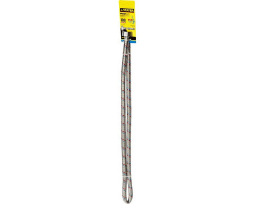 STAYER 1/2", 1 м, оплетка из нерж. стали, удлиненная для воды к смесителям, подводка гибкая 51017-100