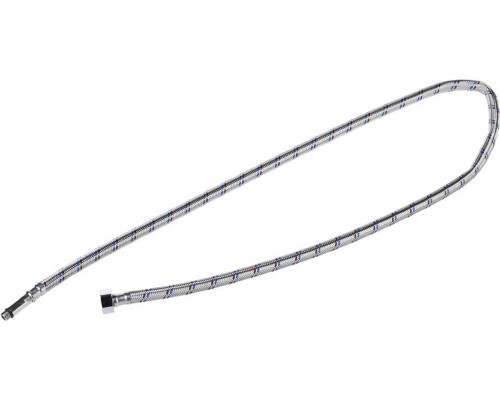 STAYER 1/2", 1.2 м, оплетка из нерж. стали, удлиненная для воды к смесителям, подводка гибкая 51017-120