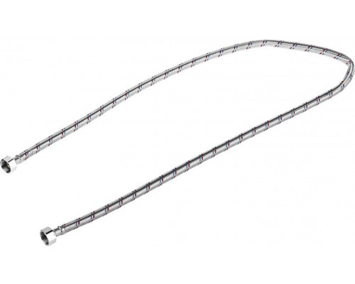 STAYER 1/2", 1.2 м, оплетка из нержавеющей стали, подводка гибкая для воды 51015-G/G-120