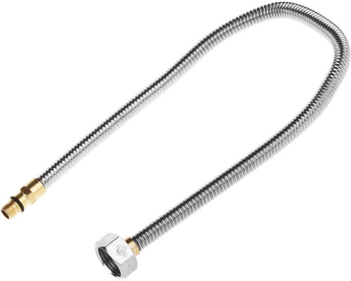 ЗУБР  1/2", 0,5 м, сильфонная из нержавеющей стали, для смесителя, укороченная подводка 51012-050