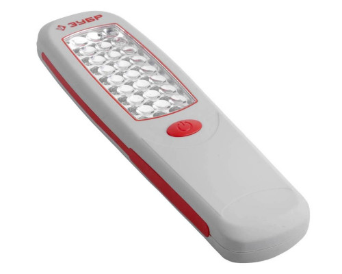 ЗУБР 24 LED, 3хАА, с линзами, магнит, крючок для подвеса, фонарь светодиодный 61814