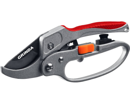 GRINDA 200 мм, с алюминиевыми рукоятками, с эфесом, контактный секатор 8-423034_z01