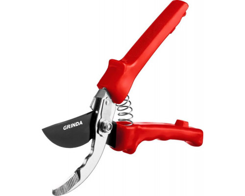 GRINDA 200 мм, с пластиковыми рукоятками, плоскостной секатор 40212_z02