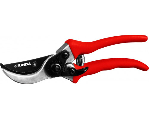 GRINDA 210 мм, с алюминиевыми рукоятками, плоскостной секатор 8-423001_z02