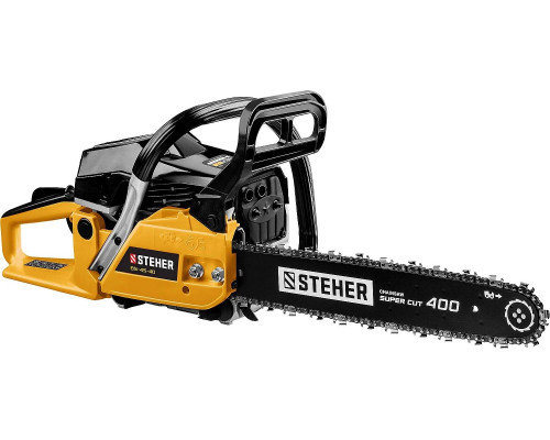 STEHER 1.8 кВт/2.4 л.с, 400 мм, пила цепная бензиновая BS-45-40