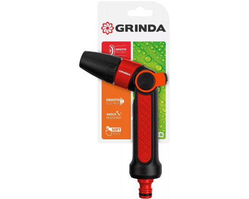 GRINDA плавная регулировка, двухкомпонентный, пистолет поливочный N-R 8-427189