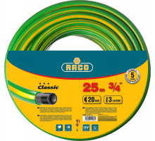 Raco Ø 3/4" x 25 м, 20 атм., 3-x слойный, армированный, шланг поливочный CLASSIC 40306-3/4-25_z01