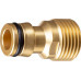 GRINDA 1/2", из латуни, с внешней резьбой, адаптер штуцерный BE-12 8-426115 PROLine