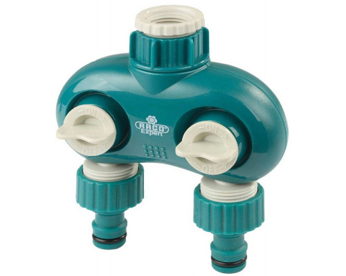 Raco  1/2" х 3/4", двухканальный, распределитель (резьба внешняя-соединитель) Deluxe 4250-55261C