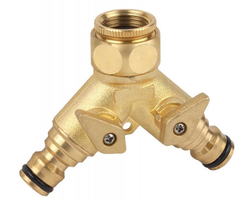 RACO 1/2" х 3/4", распределитель двухканальный (резьба внешняя-соединитель) 4246-55034B