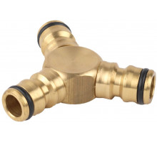 RACO 1/2", тройник латунный (соединитель-соединитель-соединитель) 4246-55028B