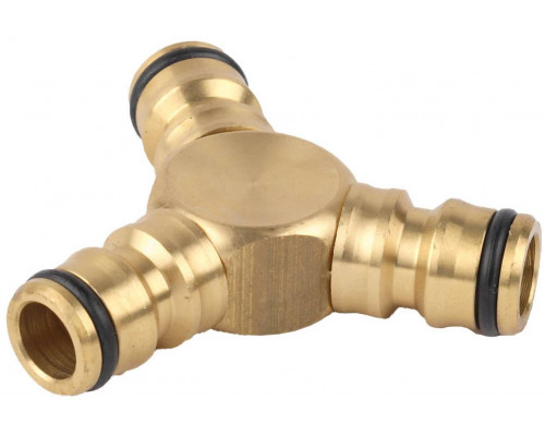 RACO 1/2", тройник латунный (соединитель-соединитель-соединитель) 4246-55028B