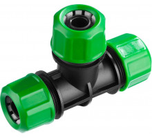 РОСТОК  1/2" х 1/2" х 1/2", тройник цанговый (шланг-шланг-шланг) 426369