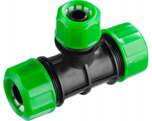 РОСТОК  1/2" х 3/4" х 3/4", тройник цанговый (шланг-шланг-шланг) 426371