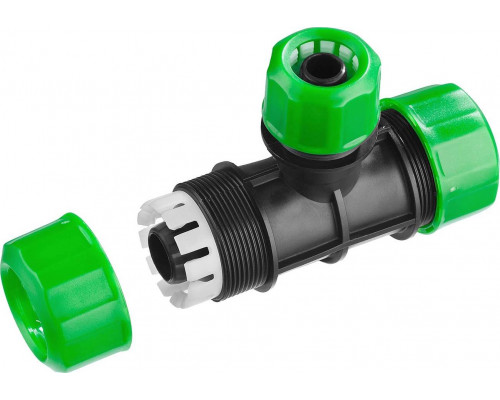 РОСТОК  1/2" х 3/4" х 3/4", тройник цанговый (шланг-шланг-шланг) 426371