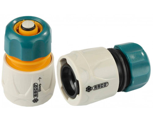 RACO 1/2", набор соединителей (шланг-насадка) с автостопом 4250-55265B