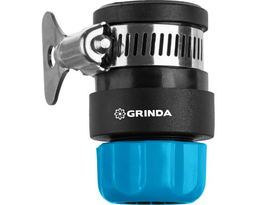 GRINDA 3/4", с хомутом, соединитель быстросъёмный  для шланга PROLine TCC-34 8-426335_z02